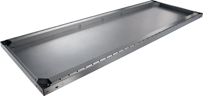 Mensola B1700 x 500 mm (larghezza x profondità x profondità) 200 kg, colore argento
