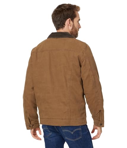 Levi's Men's Workwear Cotton Canvas Corduroy Collar Depot Jacket2