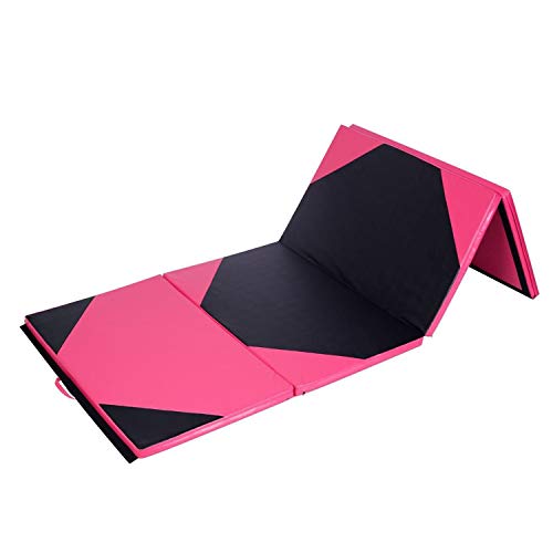 Outdoor Basic 4'x10'x2 Gymnastics Tumbling Mats Folding Panel Thick Gym Exercise Mat