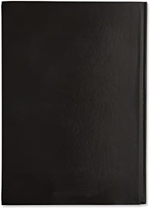 Executive Edition A4 2023 Diary Day A Page - Black Padded Cover, Silver Gilt Corners & Page Edges