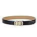 Tonywell Men's Leather Designer Belt with Fashion Comfort Click Buckle Exact Fit
