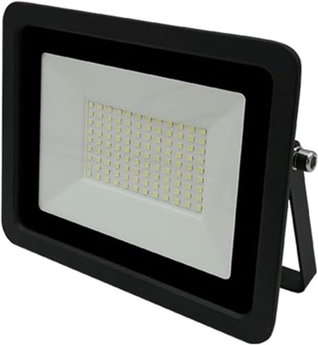LKLNKVL Farolas alimentadas con energía Solar, Foco LED Exterior IP68 con Reflector Blanco for Patio o jardín(Cold Light 6000k,20W)