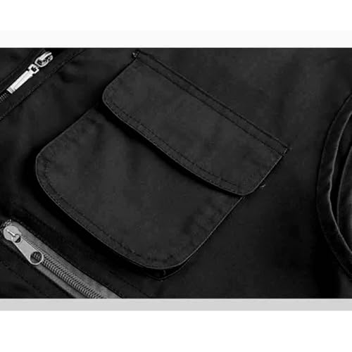 Cambkatl Men's Lightweight Fishing Vest Casual Outdoor Safari Travel Cargo Jacket Waistcoat with Multi Pockets4