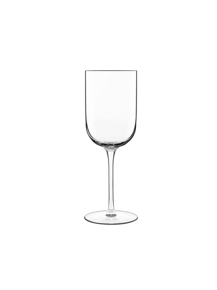 Condition photo showing New/Like New for luigi bormioli sublime 13.5 oz red wine glasses (set of 4) : ultra clear glass, laser cut rim, lead-free, elegant drinking glassware, dishwasher safe, fine quality