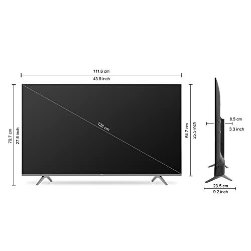Image of Vu 126 cm (50 Inches) Premium 4K Series Smart Android LED TV 50PM (Grey)