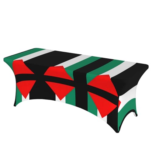 Nappe rectangulaire Palestine en élasthanne extensible EdWal de 1,8m