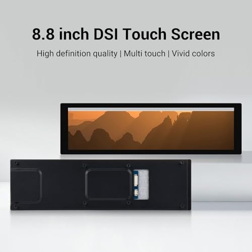 Écran tactile DSI 8.8'' 480x1920 multipoint pour Raspberry Pi 5 et 4B