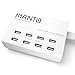 Price comparison product image Manto USB Charger Station 8-port Fast Smart Desktop Charger for Multiple Devices with 5ft UK Power Cord Plug, White