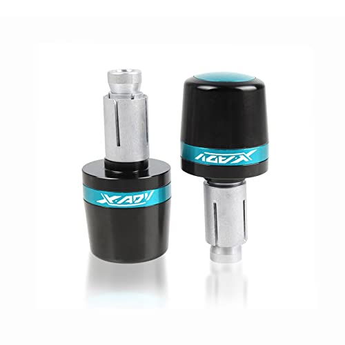 �o�C�N���i �ɓK������z���_ XADV XADV750 2017 2018 2019 2020 �I�[�g�o�C�̃n���h���o�[�G���h�O���b�v�n���h���n���h�o�[�O���b�v�G���h����(Light blue)