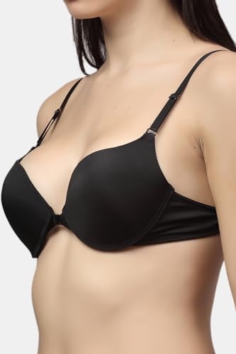 Image of Quttos PrettyCat Printed Front Open Underwire Sexy Pushup Bra