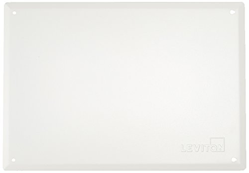 Leviton 21â€ SMC, Structured Media Flush Mount Cover, 47605-21C, White