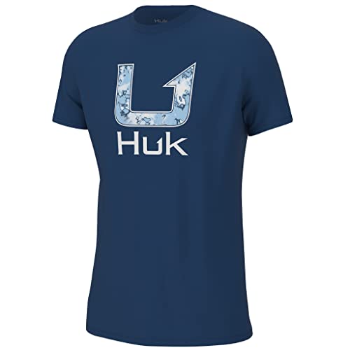 HUK Unisex Kid's Short Sleeve Performance Tee, Fishing T-Shirt