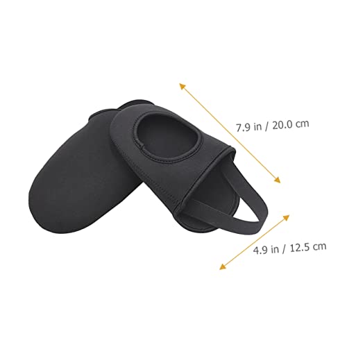 Cubiertas para zapatos de ciclismo BESPORTBLE, 4 pares, para invierno, cálidas, cortaviento y resistentes al agua, para hombre y mujer miniatura 5