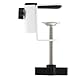 OriGlam C-Klemme aus Karbonstahl, für Kameramonitor, Desktop-Halterung, Universal-C-Klemme für Mikrofon, Tischhalterung, Halterung für Mikrofon/Tablet (weiß)