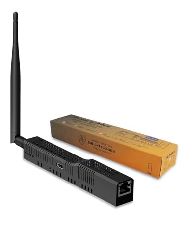 SMLIGHT SLZB-06MU - Zigbee 3.0 zu Ethernet USB und WiFi Gateway Koordinator mit PoE Universal Gateway für Home Assistent / Zigbee2MQTT / ZHA Wireless Zigbee 3.0 USB Adapter