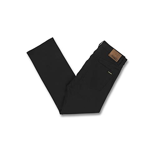 Image of Volcom Men's Solver Stretch Denim Jeans-Modern Fit Pant