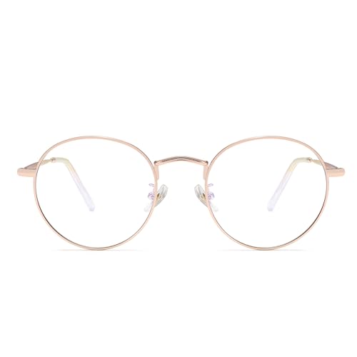 Image of KINGSEVEN Anti-Blue Light Glasses,Ultra-Light Frame Glasses For Men And Women, Prevent Eye Fatigue And UV Glare