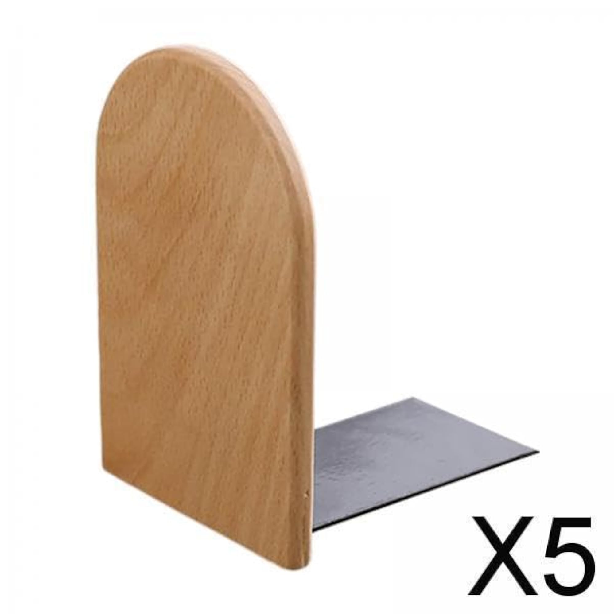 Desktop Books Stand Shelf Storage Rack, Beech