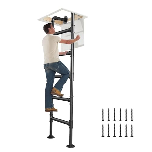 Escalera de hierro forjado ideal para subir a camas elevadas o sótanos 2