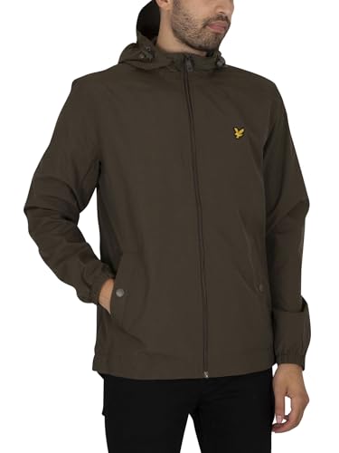 Lyle & Scott lässige Jacke Herren - Zip Through Hooded Jacket in den Größen XS -XXL - Eine leichte Kapuzenjacke für einen bequemen Look bei jedem Wetter