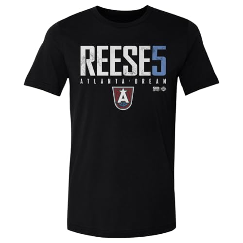 500 LEVEL Angel Reese Atlanta Dream Elite Shirt (Black Small)