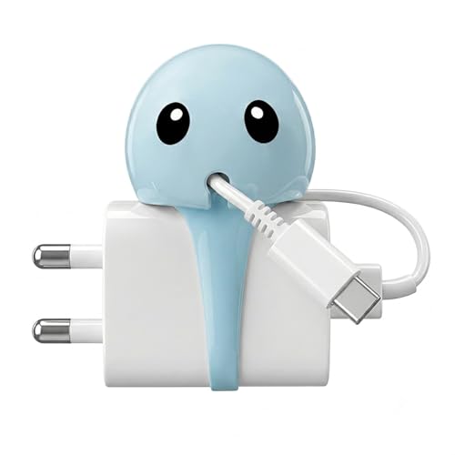 Best Accessories for Your Laptop 109 Prolet® Cute Octopus Cable Winder & Loop for Charger Adapter– Fle...