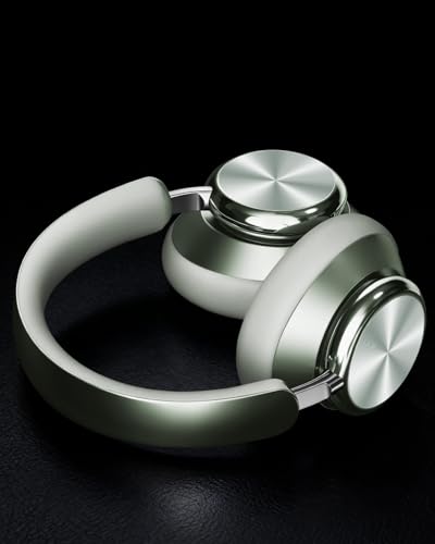 Image of Wentronic Y03 Bluetooth Headphones Wireless Active Noise Cancelling Over Ear Headphones 48 Hours Playtime High Sound Quality 6 EQ Music Mode Headphones with Soft Ear Cushion - Green