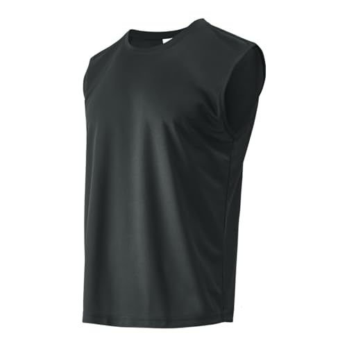 LeeHanTon Men's Tank Top Quick Drying Gym Outdoor Running Basketball Swimming Beach Leisure Sleeveless Muscle Shirt4