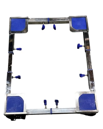 Universal Steel Trolly for Front Load, top Load, semi Automatic Washing Machine and Dish Washer