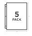 Avery Binder Pockets for 3 Ring Binders, Assorted Colors, Fits 8.5