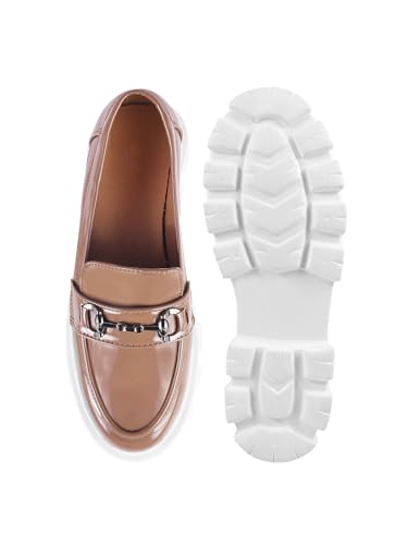 Image of TRYME Trendy Comfortable Extra Cushion Inner Sole Casual Loafer Shoes with Low Heels for Womens and Girls
