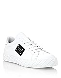 philipp plein schuhe ebay  Philipp Plein Herren Rubber Leather Lo-Top Sneakers Iconic Plein Weiß 39