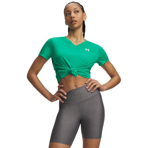 Image of Under Armour Women's Velocity Solid Short Sleeve V Neck T Shirt