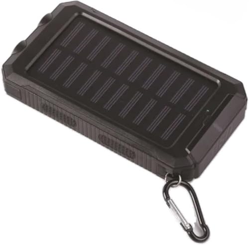 ソーラーモバイルバッテリー 太陽光 充電器 20000mAh 大容量 羅針盤 LED高輝度ライト付き ソーラーチャージャー 防水 耐衝撃 ソーラーバッテリー ソーラー充電器 太陽光で充電可能 2 USB出力ポート太陽光発電充電器 操作簡単 携帯便利 地震/災害/旅行/出張/アウトドアに大活躍