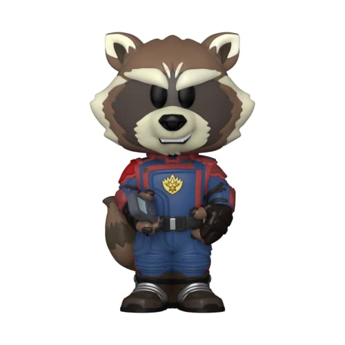 Funko Vinyl Soda: Marvel 3- Rocket Racoon Raccoon - 1/6 de Probabilidades de Obtener la RARA Variante Chase - Figura de Vinilo Coleccionable - Idea de Regalo- Mercancia Oficial