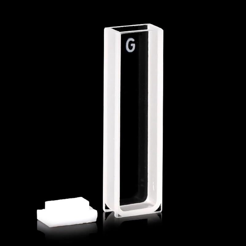 Cuvette en verre standard sans colle pour éliminer la contamination