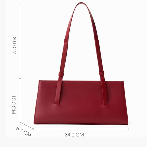 Genuine Leather Trendy Shoulder Bag for Women, Small Women Handbag and Clutch Purse2