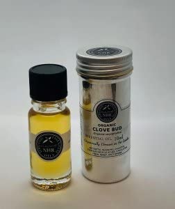 Organic Clove Bud Essential Oil (Eugenia caryophyllus) (250ml) by NHR Organic Oils