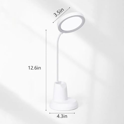Image of Rechargeable LED Study Table Lamp with Touch Sensor
