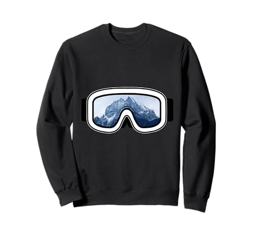 Las montañas están Llamando, Snowboard y esquí, Gafas de esquí Sudadera