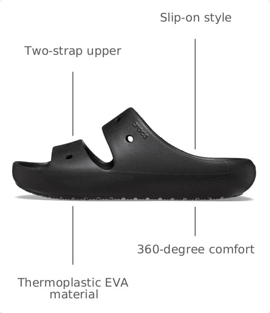 Image of Crocs Girls' Classic Sandal V2 (Little Kid /Big Kid)