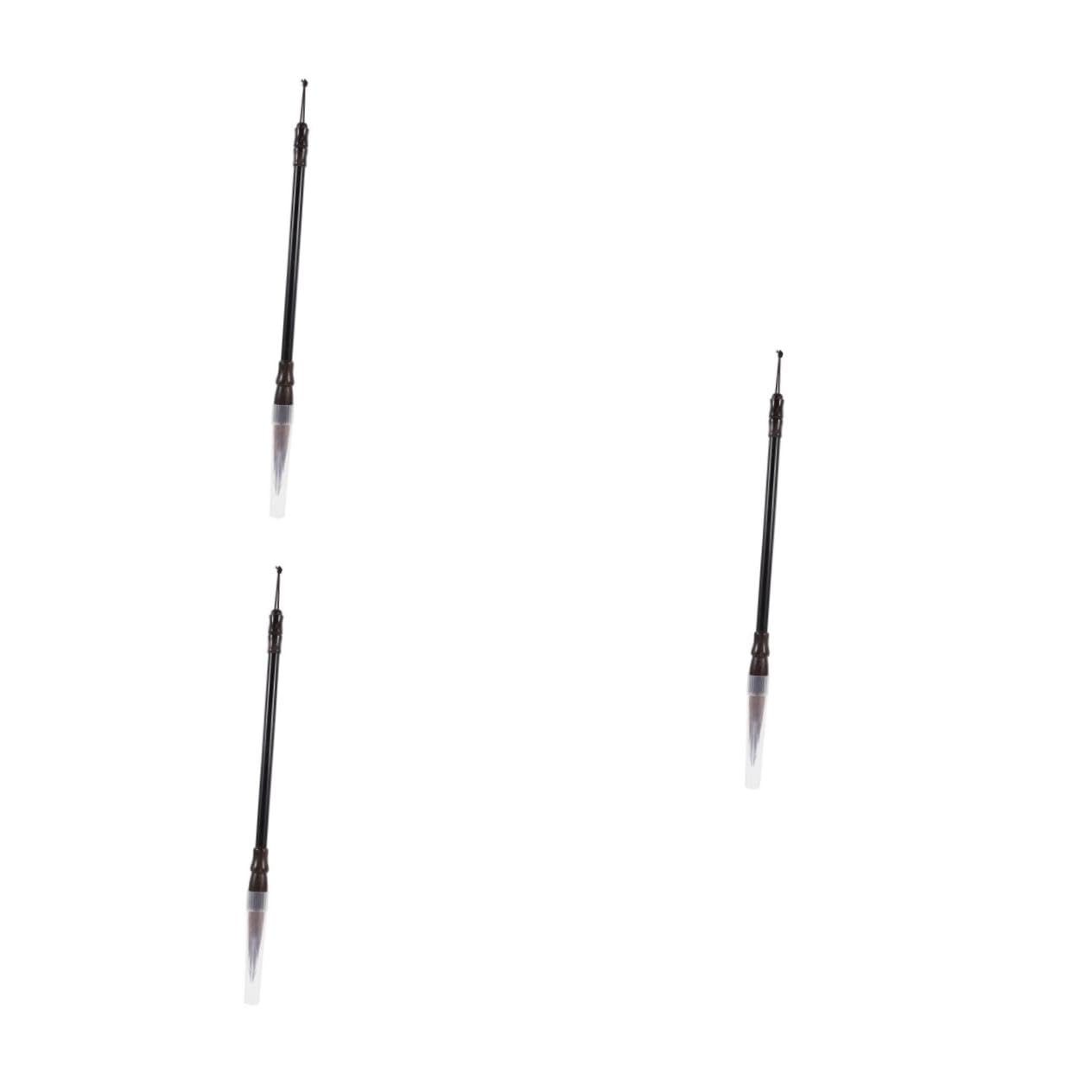 jojofuny 3 Pezzi Pennello Per Scrittura A Mano Pennello Per Calligrafia Per Disegno Calligrafia Cinese Strumenti Per ia E Pittura Cinese Penne A Per