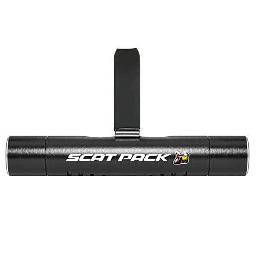 iPick Image for Dodge Scat-Pack Full Color Car AC Vent Air Freshener Black Clip with adjustable window and 10 Refill Sticks, Official Licensed