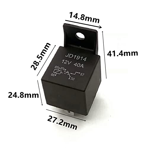 Relé 24V 40A impermeable de larga duración contra fallos eléctricos 8