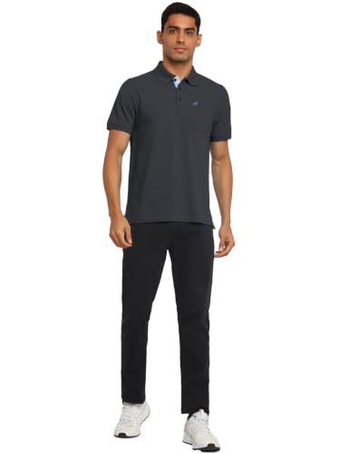 Image of AMERICAN CREW Polo Collar T-Shirt for Men with Pocket