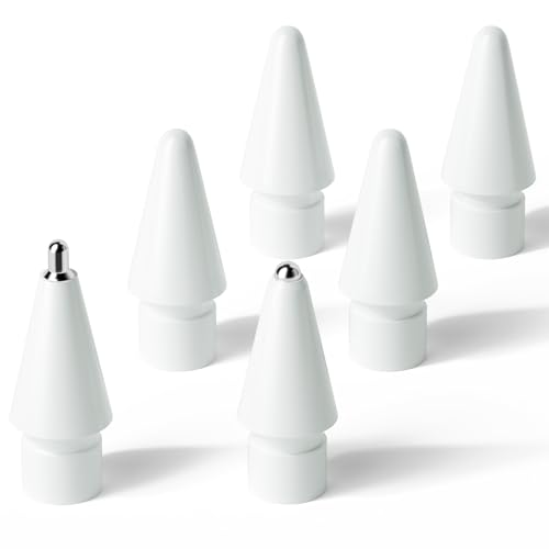Hastraith Upgraded Replacement Tips for Apple Pencil 1/2/Pro/USB-C, Mix Metal Tips for Apple Pencil...