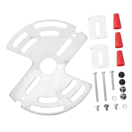 iplusmile Soporte para Lámparas Colgantes de Techo de Montaje de Hierro Resistente Instalación Sencilla y Segura para Salón Cocina y Exteriores