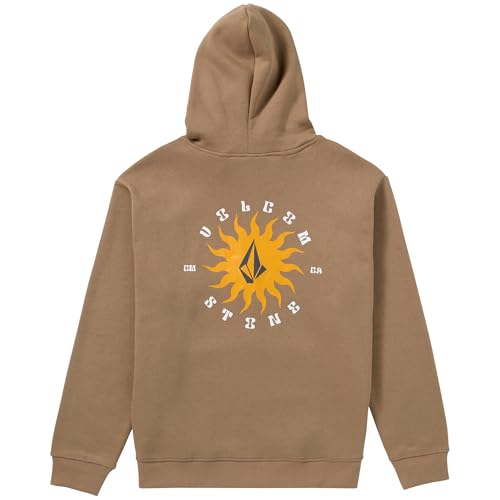 Image of Volcom Men's Roundabout Zip Hoodie Fleece Sweatshirt