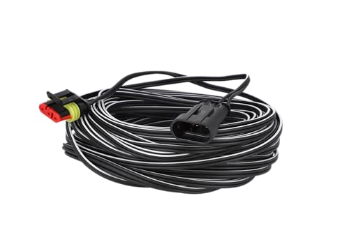 Robótico Cortacésped Fuente de alimentación Cable de Baja tensión para la estación de Carga para Gardena SILENO R100 R130 R160; Minimo 250 500; Life 750 100 1250; City 250 500 1000 – (20 Metros)