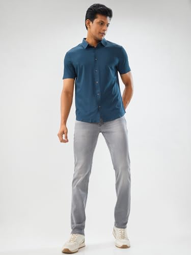 Image of Spykar Men's Rover Regular Fit Mid Rise Casual Jeans